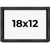 PosterPalooza | Shadow Box 3/4" Depth Grey Picture Frame - UV Acrylic, Backing Board, Hanging Hardware - 2 of 4