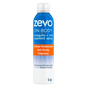 Zevo On Body Mosquito + Tick Repellent Aerosol Spray - 6 fl oz - 1 of 4
