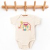 The Juniper Shop Mini Smiley Let The Adventures Begin Aria Baby Short Sleeve Bodysuit - 2 of 4
