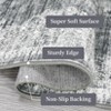 Washable Area Rug -Vintage Distressed Gray Rug for Bedroom, Living Room, Dining Room, Classroom - Soft, Non-Shedding, Stain Resistant Carpet - 3 of 4
