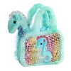 Aurora Small Seahorse Fancy Pals Fashionable Stuffed Animal Multicolor 7" - 2 of 4