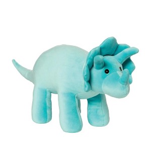 Manhattan Toy Spike Velveteen Triceratops Dinosaur Stuffed Animal, 9.5" - 1 of 4