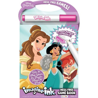 Disney Princess Imagine Ink Mess Free Game Book