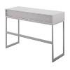 Lyngins Narrow Entryway Table with 2 Drawers and 1 Open Bottom Storage Shelf,Stylish Minimalist Console Table for Living Room - 4 of 4