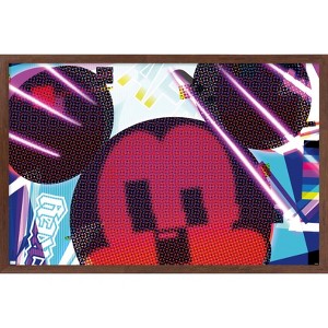 Trends International Disney Mickey Mouse - Hyper-Active Framed Wall Poster Prints - 1 of 4