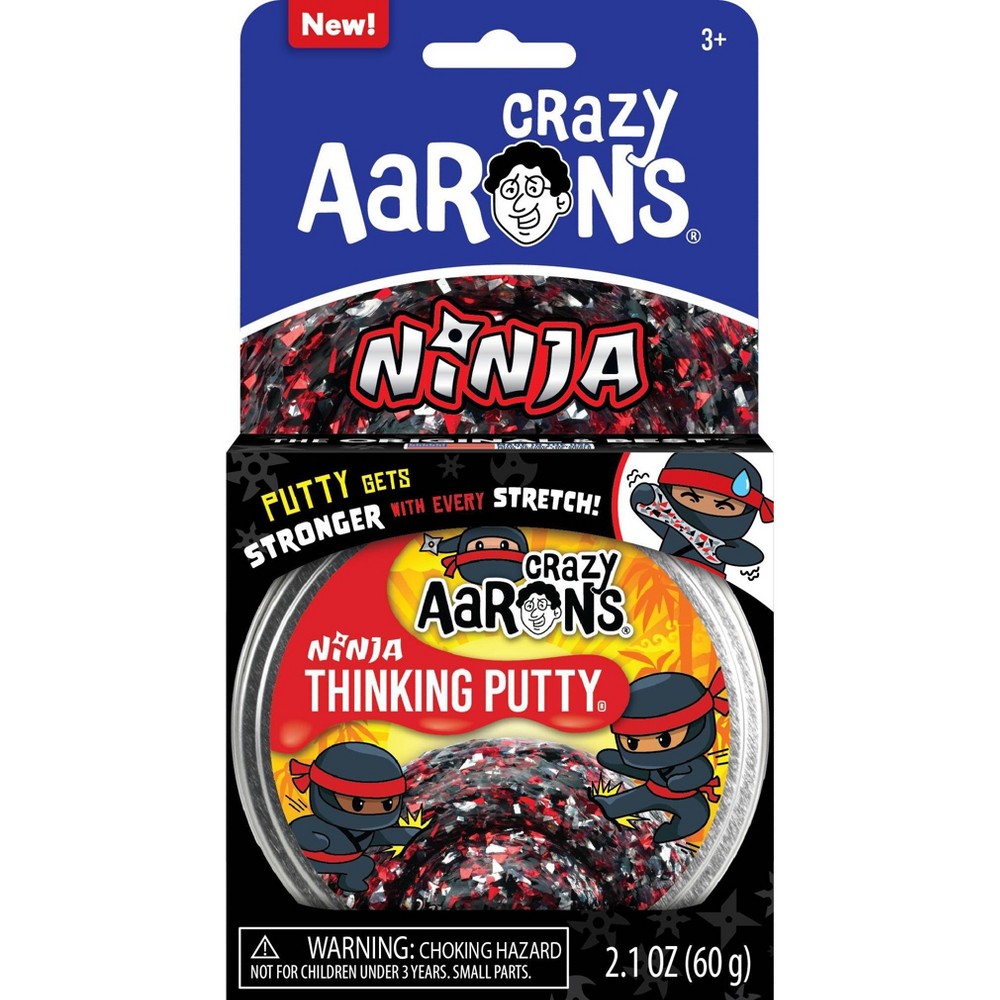 Crazy Aaron's 3.5'' Ninja Thinking Putty Tin