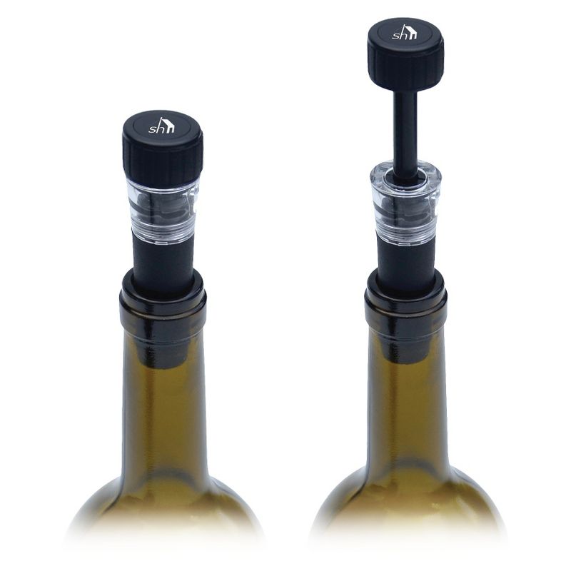 Soiree Stopair Wine Stopper and Preserver, 3 of 5