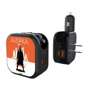 Star Wars Ahsoka BaseOne 18-Watt 2 in 1 USB A/C Charger - 1 of 3