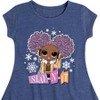 Girls' - LOL Surprise! - Winter Dolls Fit & Flair Cap Sleeve Dress - 2 of 3