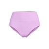 Lands' End Women's Chlorine Resistant Pinchless High Waisted Bikini Bottoms - 3 of 3