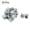 Unique Bargains RJ12 6P6C Female PCB Mounting Modular Jack Adapter Telephone Phone Connector 20pcs - 2 of 4