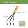 3-Piece Garden Tool Set - Hand Trowel, Hand Transplanter and Hand Cultivator - Ames - 3 of 4