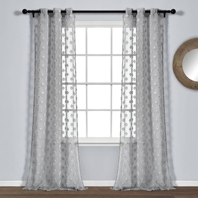 sheer window curtains