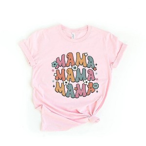 Simply Sage Market Women's Retro Mama Stacked Short Sleeve Graphic Tee - 1 of 3
