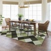 Machine Washable Plaid Checkered Design,Indoor Runners Carpet for Hallway, Entryway Indoor,Entry Laundry - 3 of 4