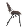 Syemin Dining Chairs Modern Set of 2 Bar Stools Stylish Counter Height and Bar Height Bar Stools Dining Room Bar Chairs, Brown, 25.5"*19.25"*36" - 4 of 4