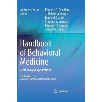 Handbook Of Behavioral Medicine - By Andrew Steptoe (hardcover) : Target