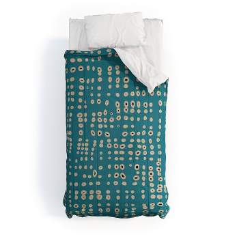 Deny Designs Mirimo Spotties Comforter Bedding Set Green