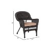 HomeStock Urban Upmarket Chair With Cushion - Set Of 2 - 3 of 4