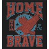 USA Home of the Brave Men's Crew Neck Short Sleeve Tee - 2 of 2