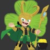 Boy's Marvel Shamrock Loki T-Shirt - image 2 of 4