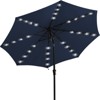 HYLEORY 120" Lighted Market Umbrella/ Size: 94.5" H x 120" W x 120" D - 4 of 4