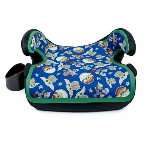 Compact backless outlet booster seat