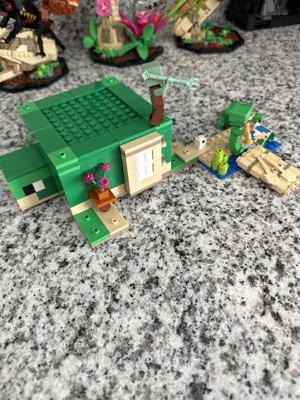 Lego Minecraft The Turtle Beach House Construction Toy 21254 : Target