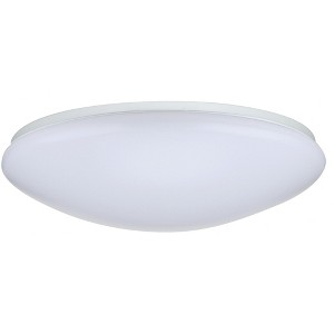 Nuvo Lighting 1 - Light Flush Mount in  White - 1 of 1