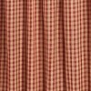 Park Designs Sturbridge Red Shower Curtain 72" - 3 of 4