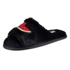 Jessica Simpson Womens Fuzzy Open Toe Slide Slipper - 3 of 4