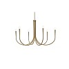 Elegant Lighting Layne 42 inch chandelier in Gold - 3 of 4