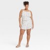 Women's Pointelle Tank Top & Shorts Pajama Set - Colsie™ - 2 of 3