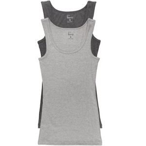Felina | Cotton Ribbed Tank Top | 2-Pack - 1 of 3