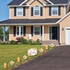 Big Dot of Happiness Fall Foliage Baby - Yard Sign and Outdoor Lawn Decorations - Autumn Leaves Baby Shower Yard Signs - Set of 8 - 2 of 4