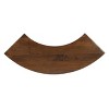 Treasure Trove Accents Writing Desk with Drawer Latham Warm Brown - 4 of 4