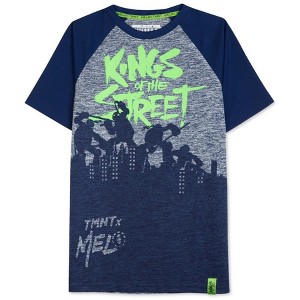 Hybrid Boys Carmelo Anthony TMNT Graphic T-Shirt, Blue, L - 1 of 1