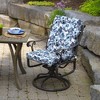 Arden 44"x20" Outdoor High Back Dining Chair Cushion - 2 of 4
