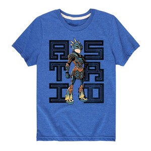 Boys' - How to Train Your Dragon - Astrid Stacked Short Sleeve Graphic T-Shirt - 1 of 3