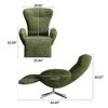 360 Swivel Zero Gravity Recliner Chair, Lounge Chair with Wide Backrest for Living Room - 2 of 4