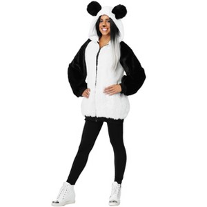 HalloweenCostumes.com Panda Hooded Jacket Costume for Women - 1 of 1