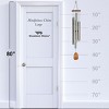 Woodstock Chimes Signature Collection, Woodstock Mindfulness Chime, Large 44'' Silver Wind Chime WMCL - image 4 of 4