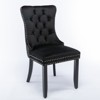 Ridstar 2 Piece Modern Dining Chairs, Armless Chair For Dining Room-Black - 2 of 4