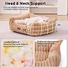 ZOMISIA Cat Beds - Rectangle Orthopedic Pet Bed with Fluffy Washable Cover and Anti-Slip Bottom - 2 of 4