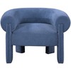 Meridian Furniture,Stefano Polyester Fabric Accent Chair - 3 of 4