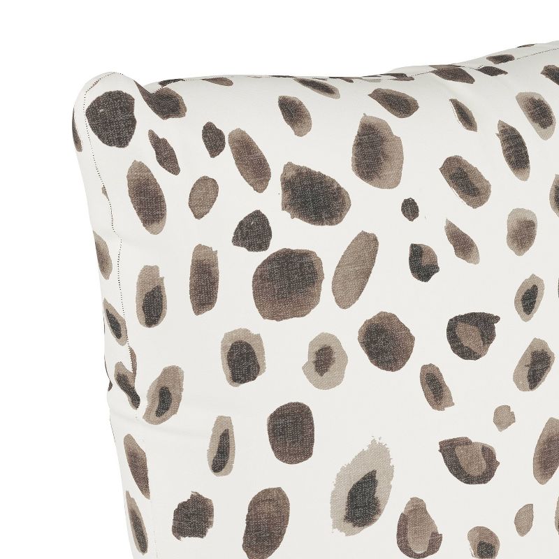 18"x18" Polyester Washed Cheetah Square Throw Pillow - Skyline Furniture, 4 of 6