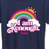 Women's - Barbie - I Am Kenough Rainbow Clouds Short Sleeve Graphic T-Shirt - 2 of 4