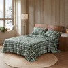 NicBex 3 Pieces All Size Pure Cotton Flannel Full-Covered Printed Flat Sheet Set Bedding Set,OEKO-TEX Certified,Machine Washable - 3 of 4