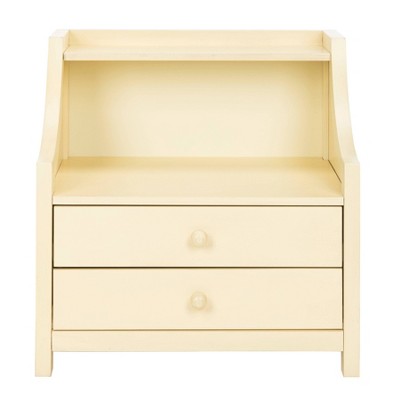 2 Drawer Ellie Nightstand White - Safavieh