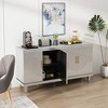 59.84''Large Size 4-Door Cabinet, Same as Living Room, Kitchen, Bedroom, Hallway - 2 of 4